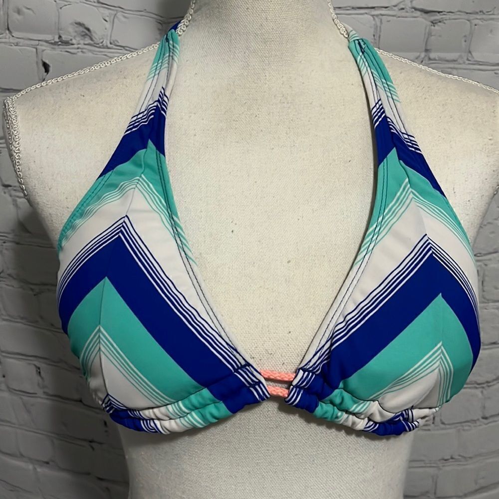 Hobie Striped Bikini Top - S